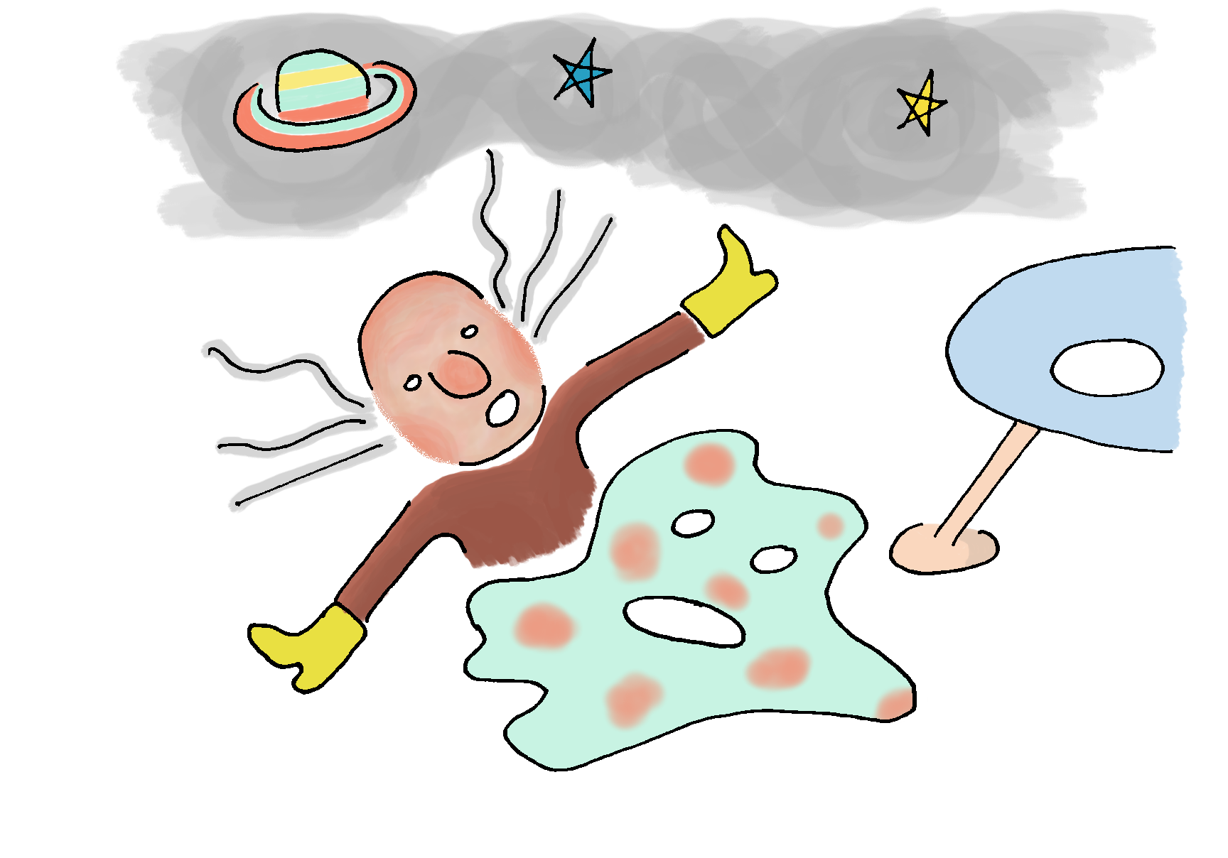 The old codger sees stars 6