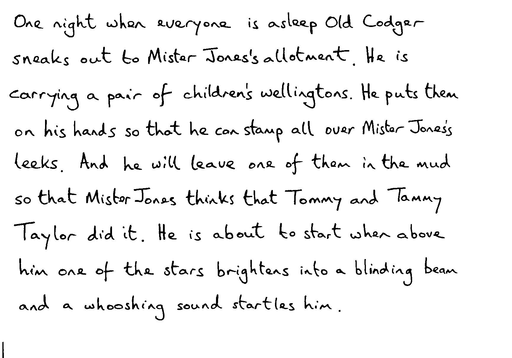 The old codger sees stars 5