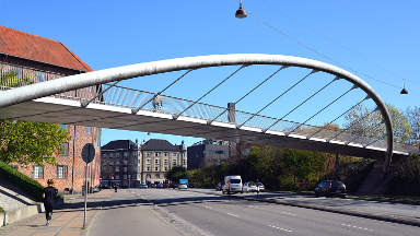 Den Grønne Sti cycle tour - Åbuen Cycle Bridge