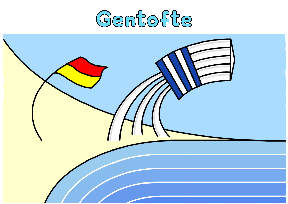 Motif for the Gentofte and Dyrehaven cycle tour Copenhagen