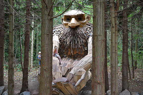 Amager cycle tour - The Søvang Troll