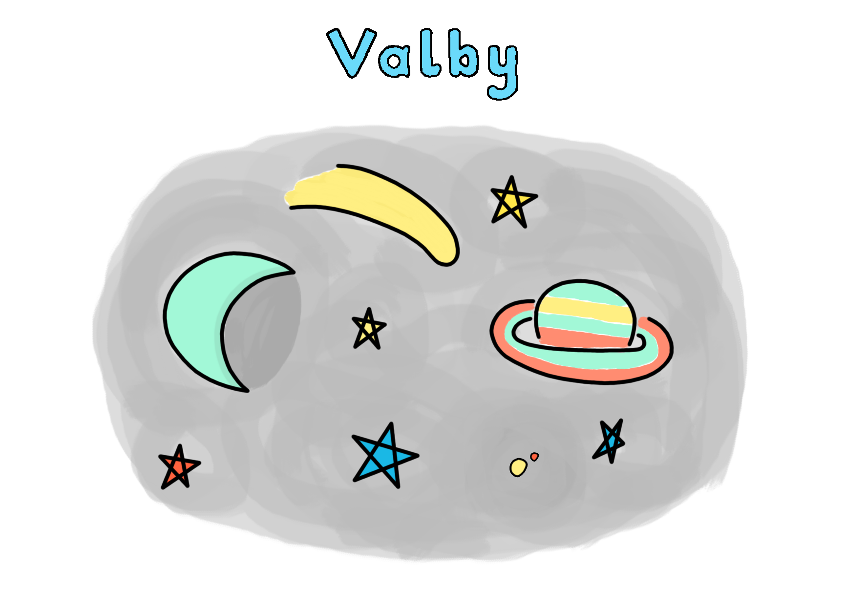 Motif for the Valby cycle tour Copenhagen