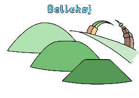 Motif for the Bellahøj cycle tour