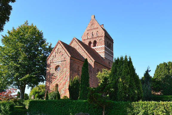 Kalkmalerier cycle tour - Ledøje Chrurch