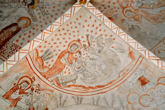 Kalkmalerier cycle tour - The realm of the dead