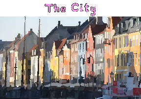Motif for the Copenhagen City walking tour