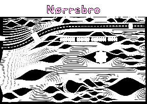 Motif for the Copenhagen Norrebro walking tour